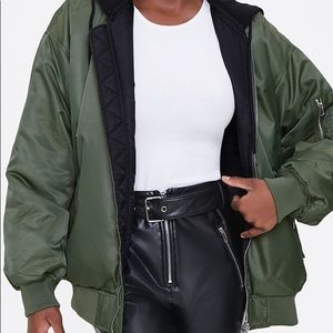 Forever21 Reversible Bomber Jacket (size Small)